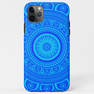 Indisches Mandala Blau Case-Mate iPhone Hülle