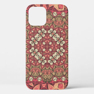 Indisches Medaillon, Boho-ethnischer Ornament Case-Mate iPhone Hülle