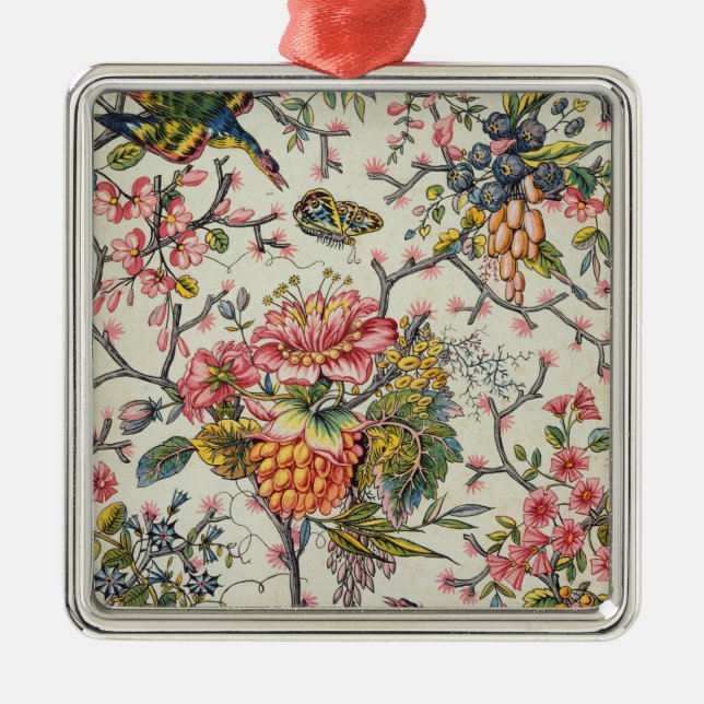 Indisches Modell Silbernes Ornament (Vorne)