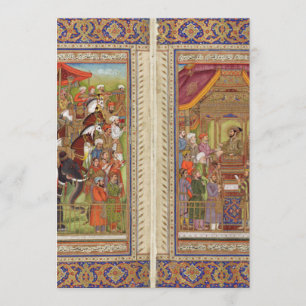 Indisches Mogulum Islam Islamische Boho Art Einladung