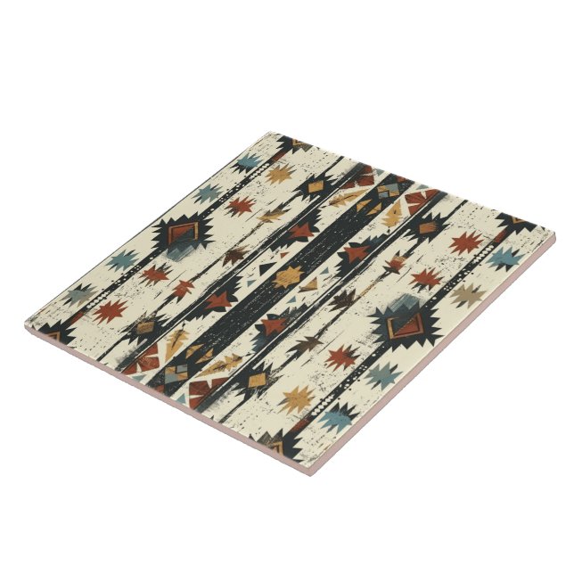 Indisches Muster für coolen Western Fliese (Seite)