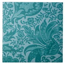 Indisches Muster (von William Morris) Keramik Tile Fliese