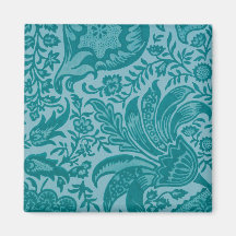 Indisches Muster (von William Morris) Magnet