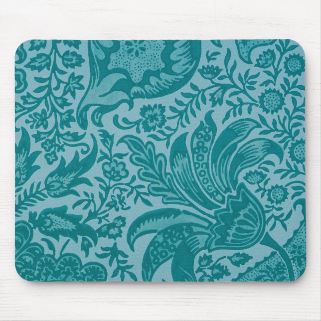 Indisches Muster (von William Morris) Mousepad (Vorne)