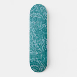 Indisches Muster (von William Morris) Skateboard
