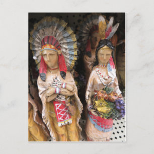 Indisches Paar Postkarte