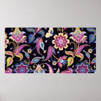 Indisches Paisley-Muster