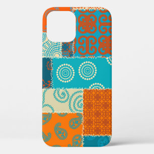 Indisches Patchwork, nahtloser vintage Hintergrund Case-Mate iPhone Hülle