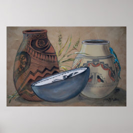 Indisches Poster zur Töpfergestaltung, neutrale Er