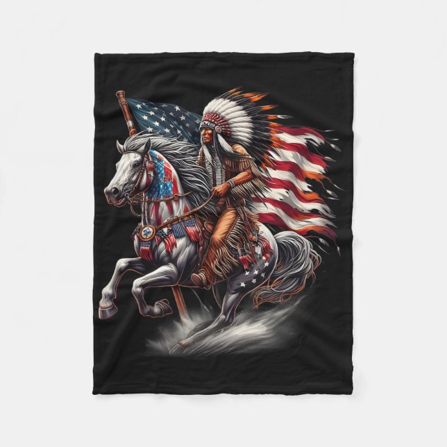Indisches Reitpferd 4. O Fleecedecke (Vorderseite)