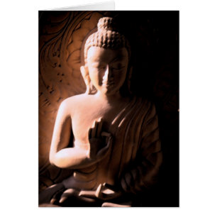 Indisches Schnitzen von Buddha