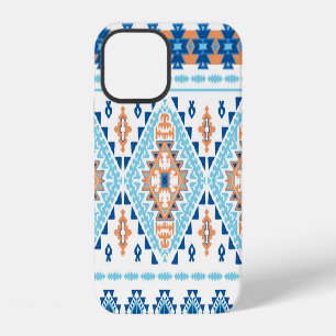 Indisches Stammes-Teppich-Ornamentmuster iPhone 12 Hülle