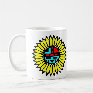 Indisches Tanz-Schild Kaffeetasse