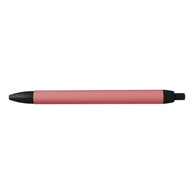 Indischrote einfarbige Festfarbe Kugelschreiber (Vorderseite)
