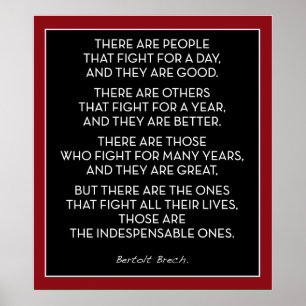 INDISPENSABLE EINE 3 POSTER