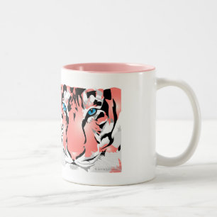 INDIVIDUAL-TASSE - PFIRSICH-TIGER ZWEIFARBIGE TASSE