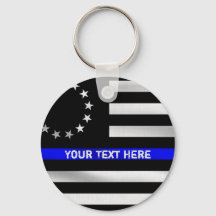 Individualisierbare Betsy Ross USA Thin Blue Line