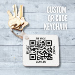 Individualisierbarer QR Code austauschen alles sof Schlüsselanhänger<br><div class="desc">Tragen Sie Ihre digitale Welt mit Ihnen auf unserem individuellen QR-Code-Schlüsselanhänger! Personalisieren Sie diesen langlebigen Schlüsselanhänger mit einem QR-Code,  der auf Ihre Website,  soziale Medien,  Kontaktinformationen,  Online-Portfolio oder alles,  was Sie gewollt,  um mit einem schnellen Scan zu teilen. Eine einzigartige und praktische Art,  sich unterwegs mit anderen zu verbinden.</div>