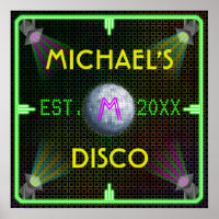 Individualisierbarer Zuhause-Bar-Disco-Ball der 19