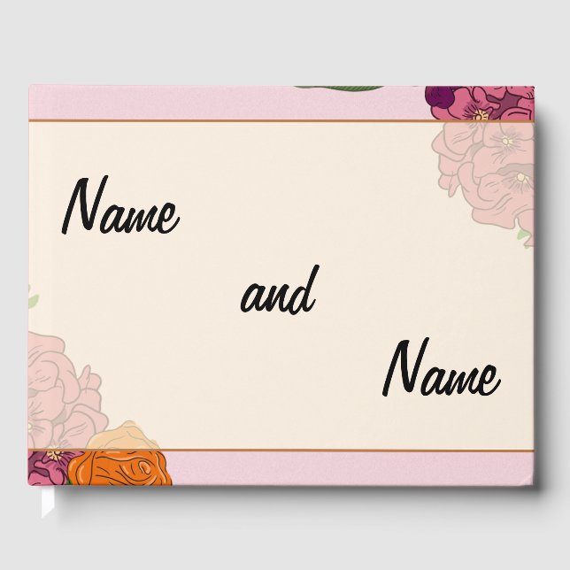 individualisierbares Gästebuch (Vorderseite)