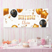 individualisierbares Happy Birthday Banner 3
