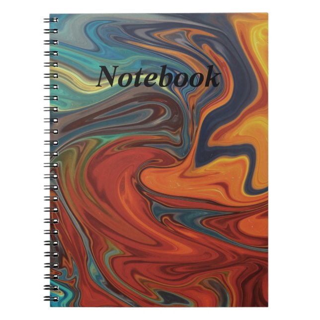 Individualisierbares SpiralNotebook mit individuel Notizblock (Vorderseite)
