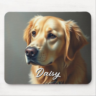 Individualisieren des Golden Retriever Mousepad