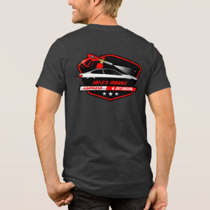 Individualisieren Sie den mobilen Autowasch-Detail Tri-Blend Shirt