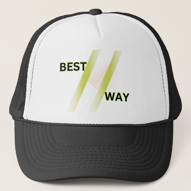 Individualisieren Sie Ihre Style Trucker Hutdesign Truckerkappe (Vorderseite)