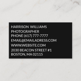 Individualisieren Sie minimalistisch elegantes Sch Visitenkarte