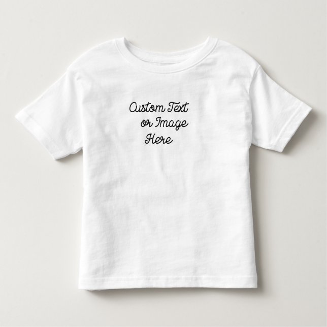 Individualisieren und selbst erstellen  kleinkind t-shirt (Vorderseite)