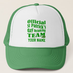 Individualisierte Irish St Patrick's Day Truckerkappe