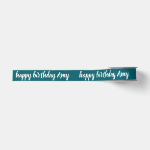 INDIVIDUALISIERTER NAME STYLISCH MODERN HERZLICHEN RIPSBAND