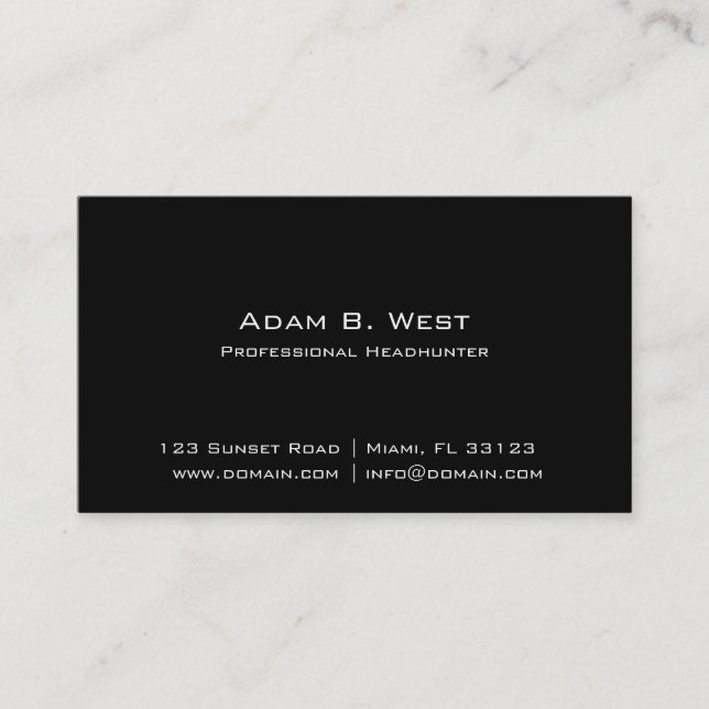 Individualität Visitenkarte (Vorderseite)