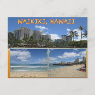 INDIVIDUALPOSTKARTEN - HAWAII COLLAGE # 1 POSTKARTE