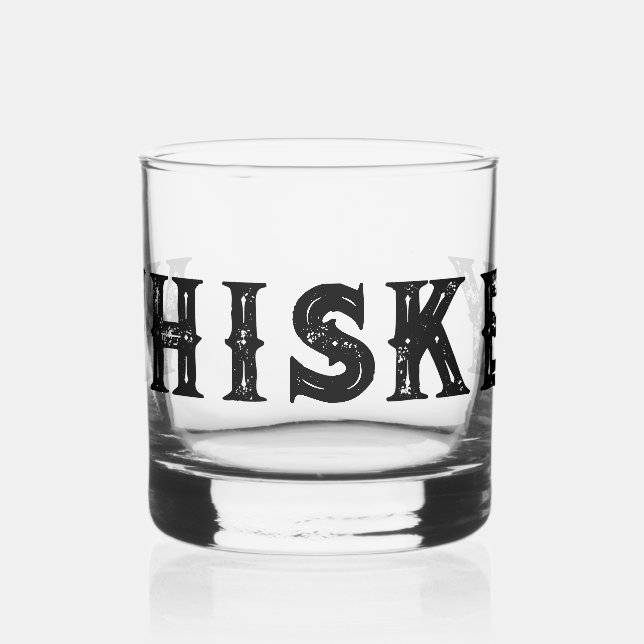 Individuell altmodisches Design Whisky Glas Gesche (Links)