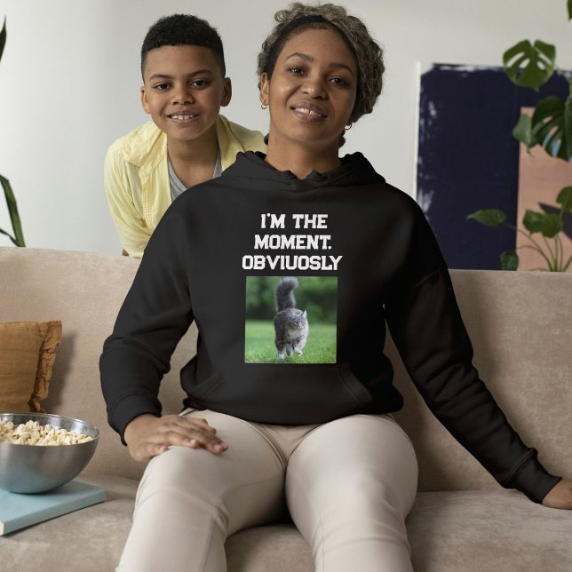 Individuell angepasst Moderner schwarzer weißer Te Hoodie (Von Creator hochgeladen)