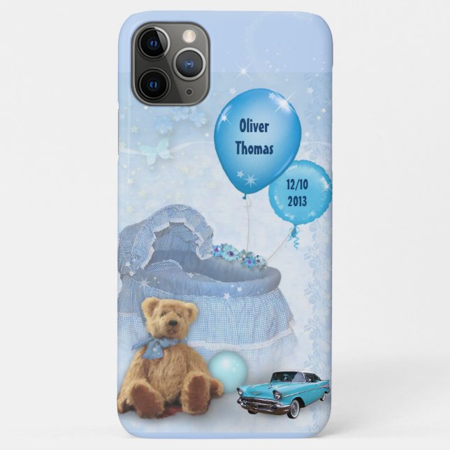 (Individuell anpassbar) Baby Boy Case-Mate iPhone Hülle (Rückseite)