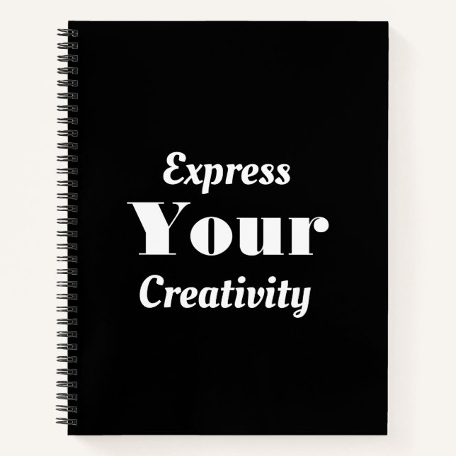 individuell anpassbar notizbuch (Vorderseite)