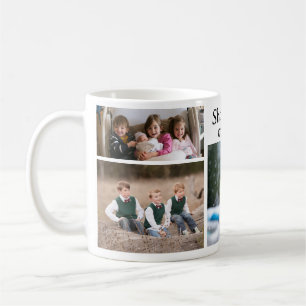 Individuell anpassbare 4 Foto Kaffee Tasse