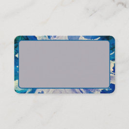 Individuell anpassbare abstrakte Daisy-Visitenkart Visitenkarte