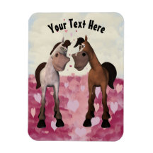 Individuell anpassbare Cartoon Pferde