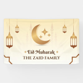 Individuell anpassbare Eid Mubarak Moderne Banner