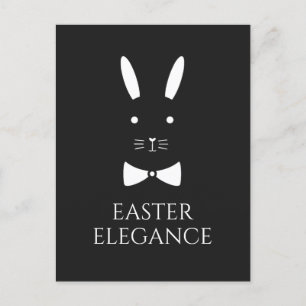 Individuell anpassbare Elegante Ostern Gruß Feiertagspostkarte