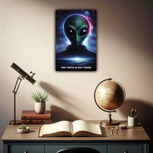 Individuell anpassbare Extraterrestrische Lebensfo Poster (Von Creator hochgeladen)