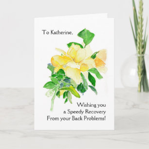 Individuell anpassbare Get Well Card - Dreaming Sp Karte