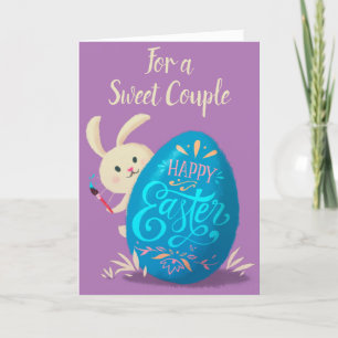 Individuell anpassbare Happy Oaster Card Bunny Pai Karte