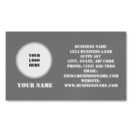 Individuell anpassbare Logo-Karte für Unternehmen Magnetische Visitenkarte