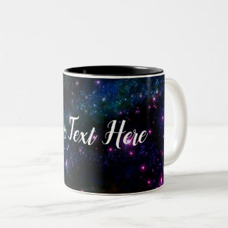 Individuell anpassbare Multicolor Galaxy-Tasse Zweifarbige Tasse