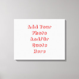 Individuell anpassbare persönliche Leinwand